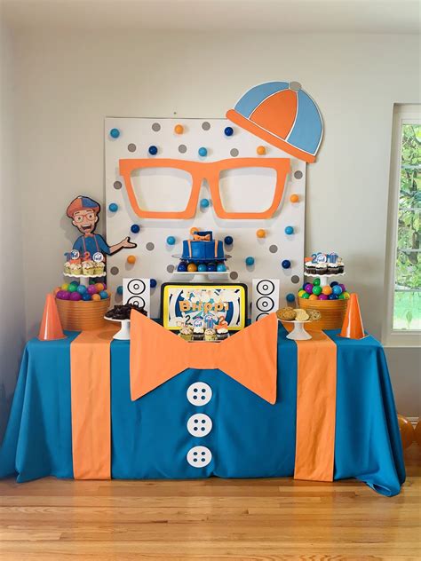 Blippi party Blippi theme Blippi birthday banner Blippi party decor ...