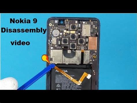 Nokia 9 Disassembly Battery & Case Replacement - YouTube