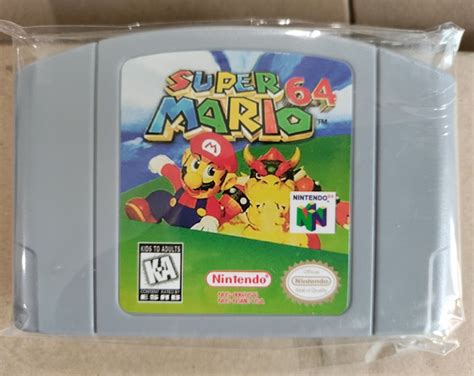 Super Mario 64 N64 Game Cartridge - Etsy