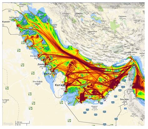 Satellite Monitoring of Oil Pollution in the Persian Gulf — ScanEx