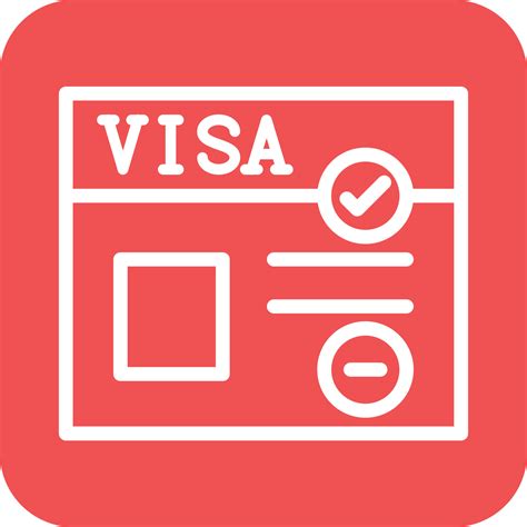 Visa Icon Vector Design 22825412 Vector Art at Vecteezy