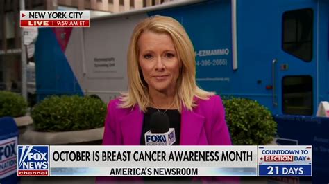 Gerri Willis Brought Mount Sinai’s Mobile Mammography Truck to Fox News HQ