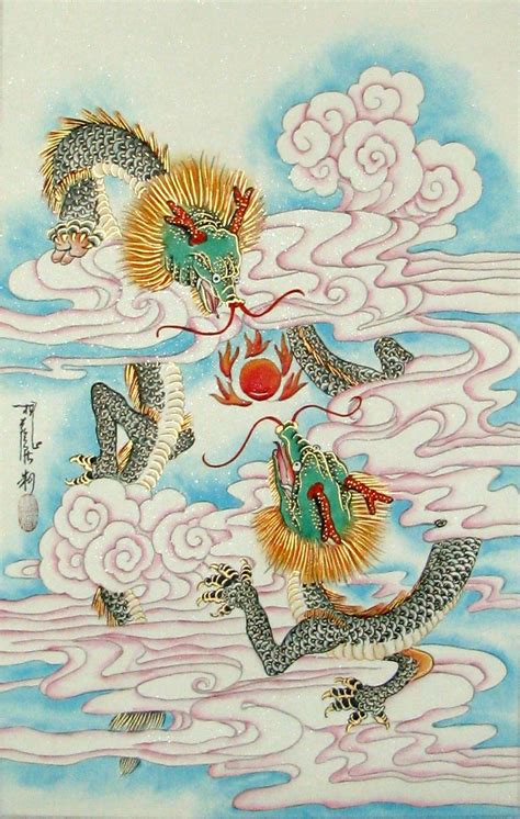 Chinese Celestial Dragons | Dragon art, Dragon artwork, Chinese art