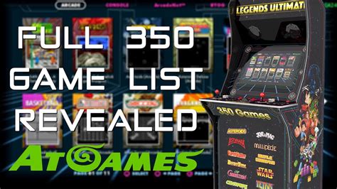 Arcade Games List With Pictures : The 50 Greatest Arcade Games Of All ...