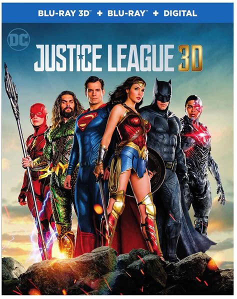 JUSTICE LEAGUE 4K, Blu-ray and DVD Release Details | SEAT42F