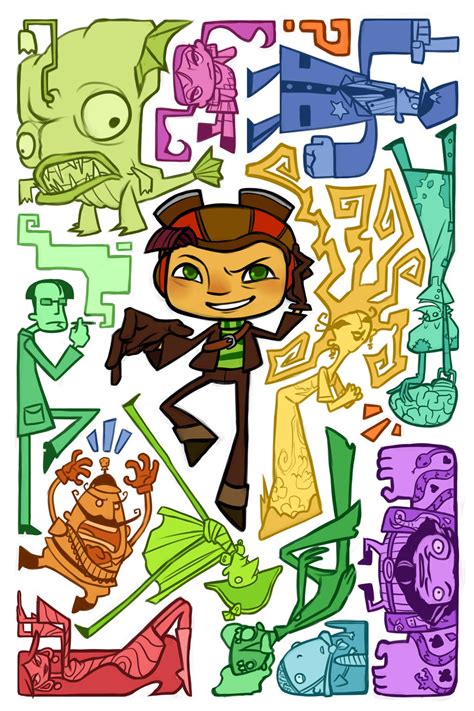 Psychonauts Print by heavensong on DeviantArt