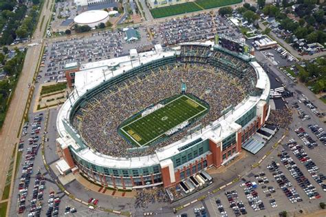 Pin by Ed Funderburk on Green Bay Packers | Stadium, Baseball stadium ...