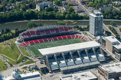 Aerial Photo | TD Place Stadium, Ottawa