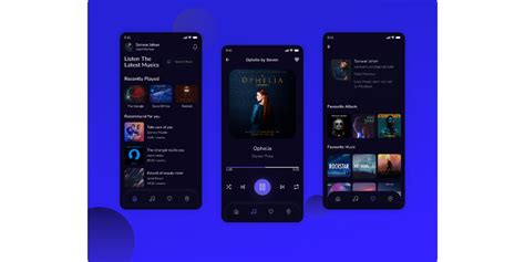 Music App Design - App UI (Community) | Figma Community