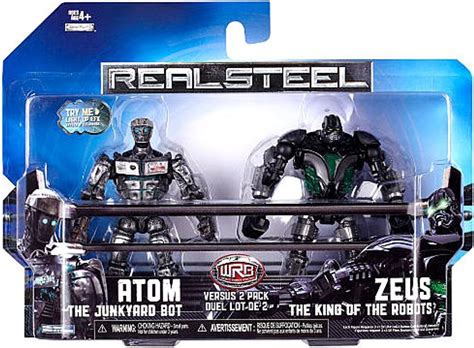 Real Steel Atom And Zeus Toy - ToyWalls