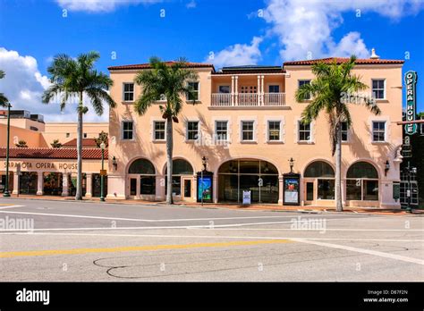 The Sarasota Opera House in downtown Sarasota FL Stock Photo - Alamy