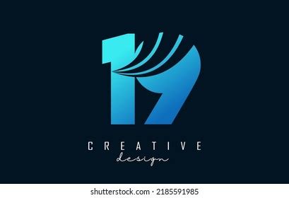 Creative Number 19 1 9 Logo Stock Vector (Royalty Free) 2185591985 | Shutterstock