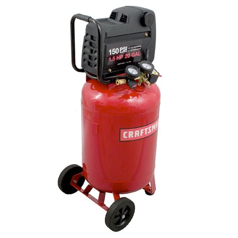 Craftsman 20 Gallon1.5 HP Vertical Air Compressor 150 Max PSI