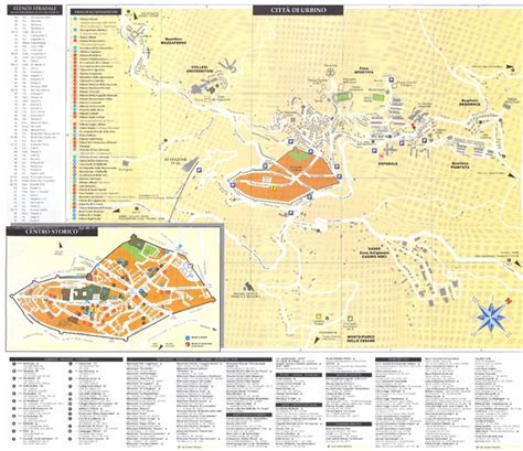 Urbino Map - urbino it • mappery