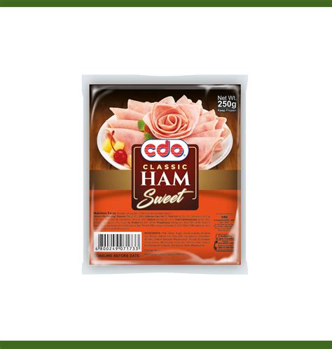 CDO Regular Sweet Ham 250g – Marina Sales Inc.