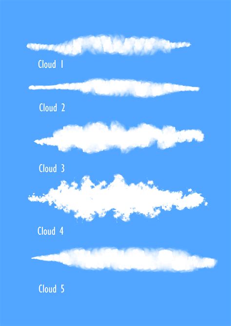 ArtStation - 88 brush of Cloud and Mist for Clip Studio Paint | Brushes