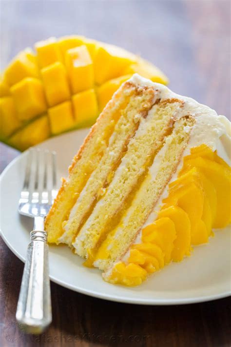 Mango Cake Recipe (VIDEO) - NatashasKitchen.com