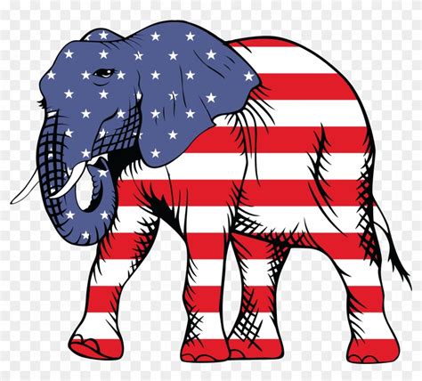 Republican Elephant Png - Logo Republican Elephant Png, Transparent Png - 4000x3431(#568144 ...