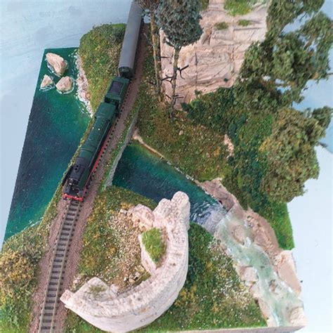 Model Train Layout Diorama in N Scale 1/160 - Etsy