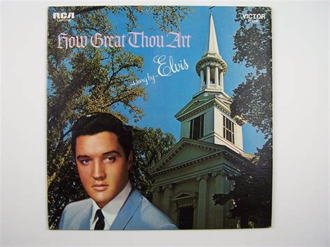 Elvis Presley - How Great Thou Art Vinyl LP Record Album LSP-3758 - Records