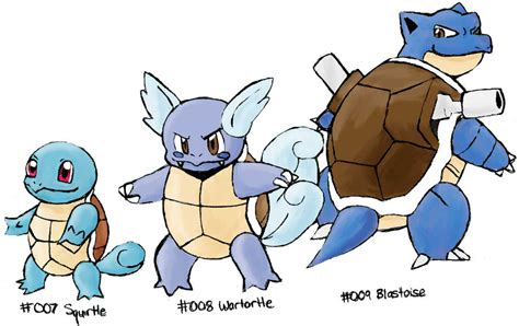 Slashcasual: Squirtle Evolution