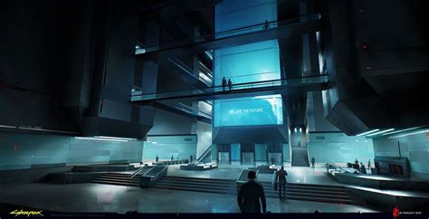 Arasaka Atrium Art from Cyberpunk 2077 #art #artwork #gameart # ...