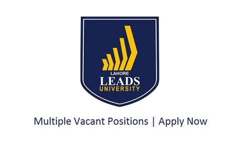 Lahore Leads University Jobs Dec 2017