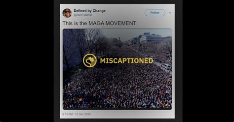 Does This Photo Show a Crowded MAGA Demonstration? | Snopes.com