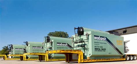 Saturated Steam Mobile Boilers - Mobile Boiler Rentals | Wabash Power