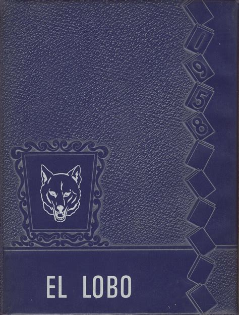 1958 yearbook from Ramona High School from Ramona, Oklahoma