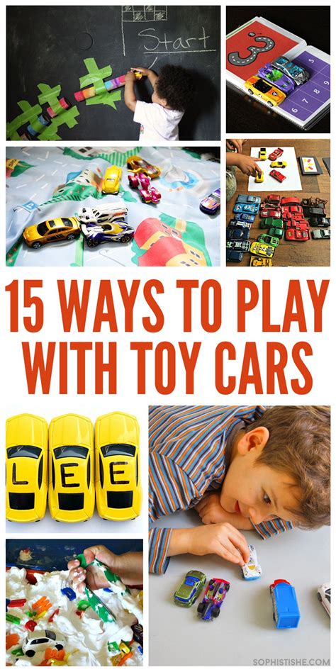 15 Ways To Play With Toy Cars via @sheenatatum Car Games To Play, Games For Boys, Fun Games ...