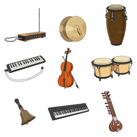 Ancient Greek Instruments Cymbals Clipart