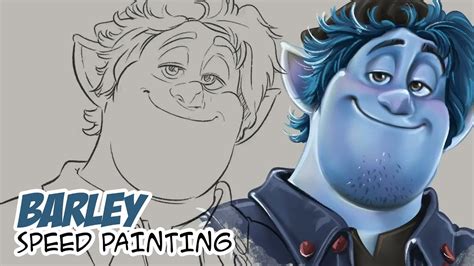 Barley Lightfoot Speed Paint - YouTube