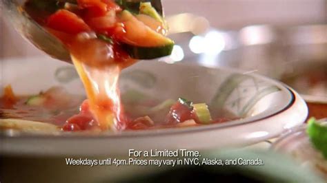 Olive Garden TV Commercial For Unlimited Soup, Salad, And Breadsticks ...