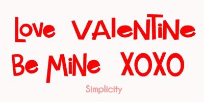 Cute Valentine Fonts | Little Gray Squirrel