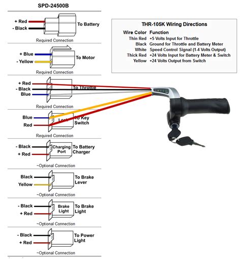 Help wiring throttle to controller : ElectricScooterParts.com Support