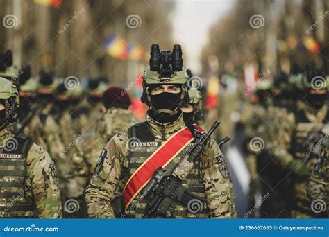 Romanian Army Special Forces Soldiers Prepare for the Romanian National ...