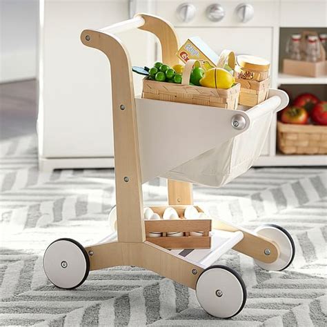 Wooden Shopping Cart | West Elm