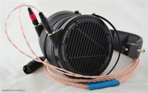 Audeze LCD Headphone Cable for LCD-2, 2 Classic, 3, 4, LCD-X and LCD-XC, Custom Hand-Made in the ...