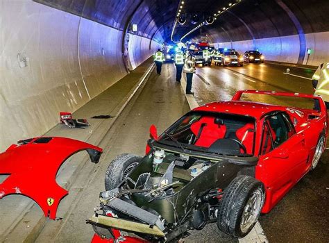 Tragedy Strikes: Ferrari F40 Crash Rocks Auto Enthusiasts - DAX Street