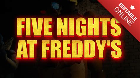 Five Nights At Freddy's Font | Text Effect Generator