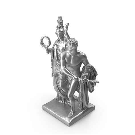 Athena Leads Warrior Metal Statue PNG Images & PSDs for Download ...