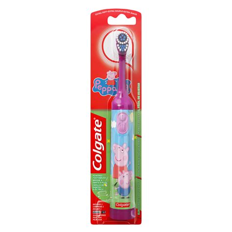 Colgate Kids Peppa Pig Battery Electric Toothbrush - Walmart.com ...