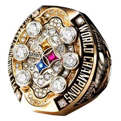 2009 Pittsburgh Steelers Super Bowl Ring:$169 | Super bowl rings, Steelers super bowls, Steelers ...