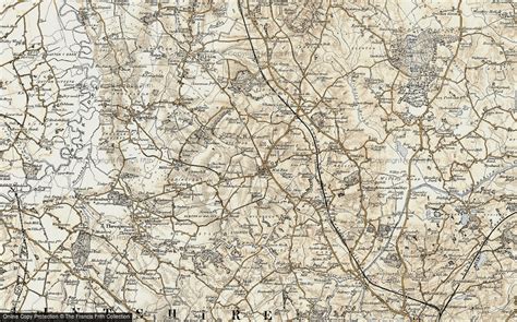 Historic Ordnance Survey Map of Malpas, 1902 - Francis Frith