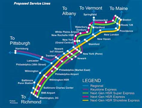 Amtrak Unveils Ambitious Northeast Corridor Plan, But It Would Take 30 ...