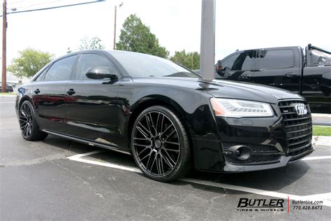 Audi A8 with 22in Savini BM13 Wheels exclusively from Butler Tires and Wheels in Atlanta, GA ...