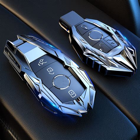 Custom Car Key Fob Cover For Mercedes Benz - Primal Stock