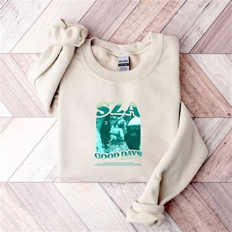 Vintage SZA Sweatshirt - Sza Merch - Sza - Good Days Graphic - Inspire Uplift