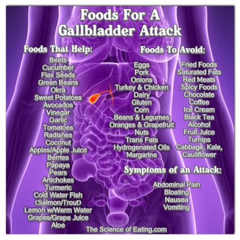 Foods To Help Health Issues | The Science Of Eating | Gallbladder ...